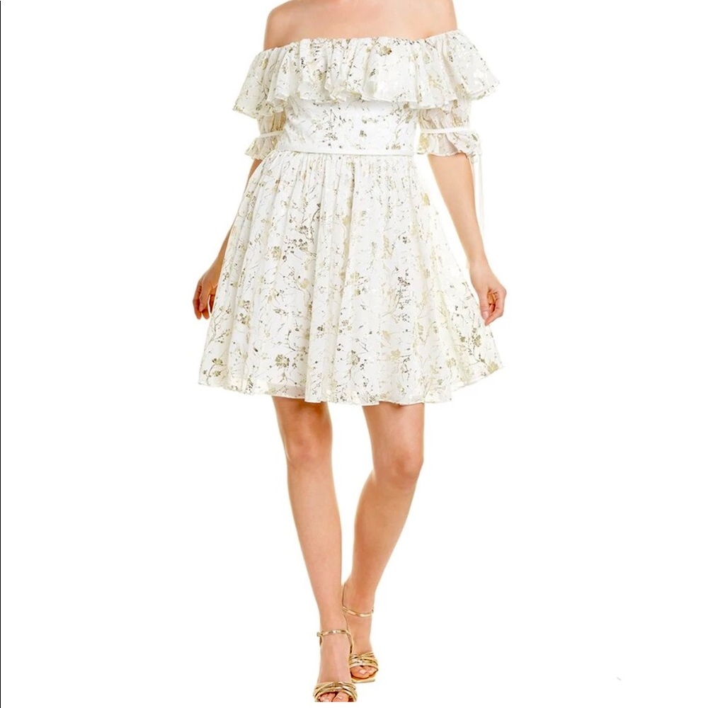 FINAL PRICE Love by Theia Off-the-shoulder Cocktail Dress